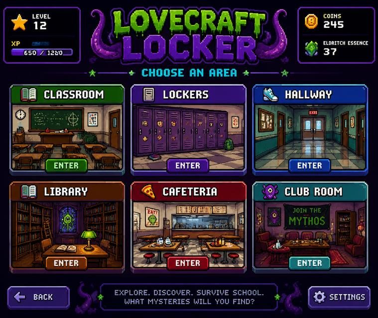 Lovecraft Locker 攻略要点 演示图 5