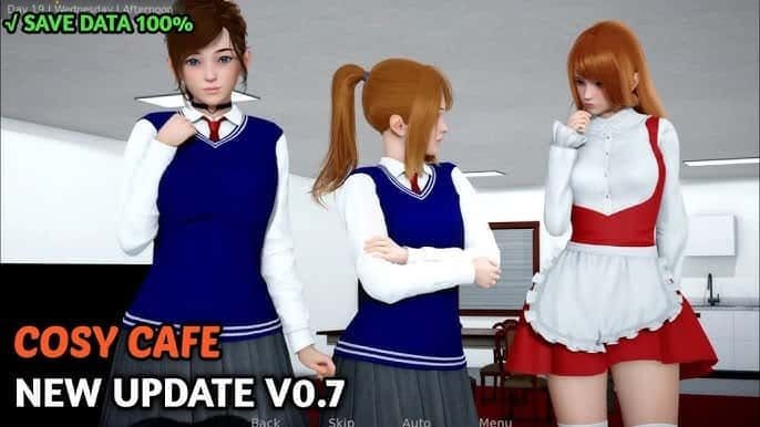 舒适咖啡厅_Cosy Cafe Galgame 实机截图 8